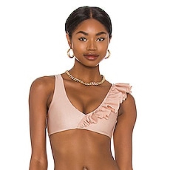 NWT Tularosa Annalie Bikini Top Blush - Picture 1 of 4
